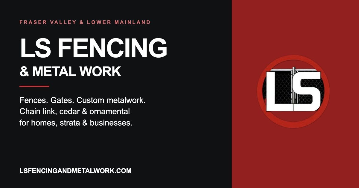 LS Fencing & Metal Work brand artwork